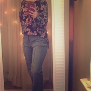 Splash of color with jeans